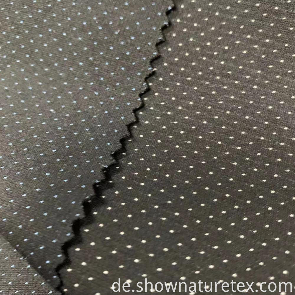 Dobby Knit Dots Design Fabric